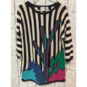 80’s Bonnie and Bill New York Sweater Medium